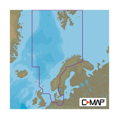 Lowrance C-MAP North Sea & Denmark Max