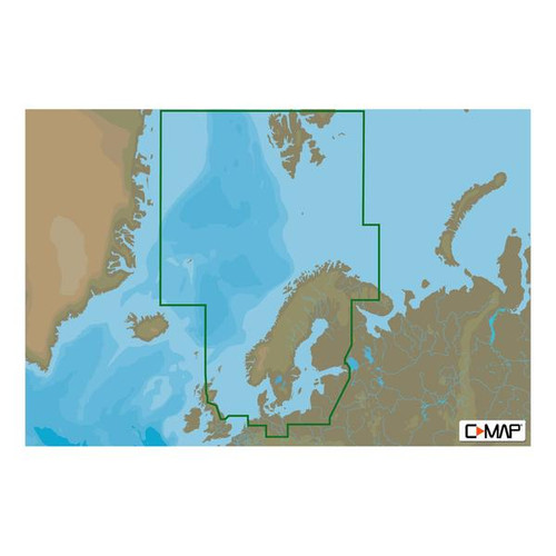 Lowrance C-MAP North & Baltic Seas Max