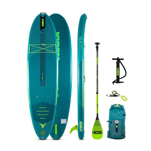 Jobe Yarra 10.6 Inflatable Paddle Board Package Teal