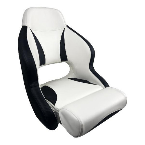 Axis H52 Flip Up Compact Seat - White / Black
