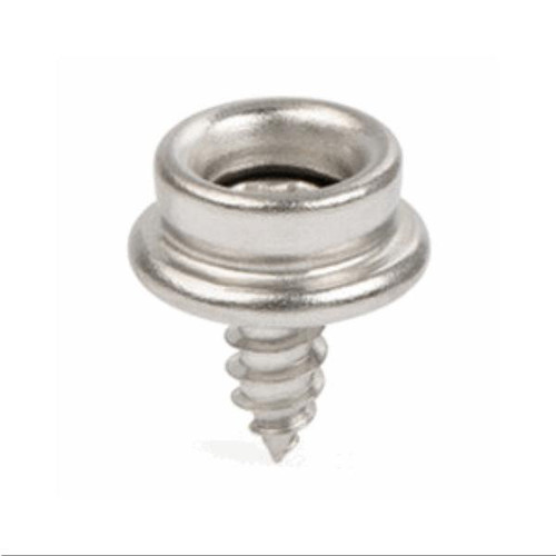 DOT Snap Fastener Screw Studs - 12mm (1/2\") - Pack of 100