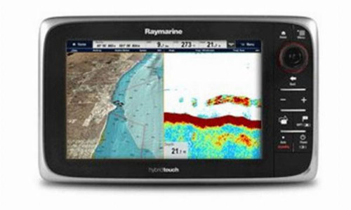 Raymarine e97 9" HybridTouch Multifunctional Display with Built-in Fishfinder No Chart