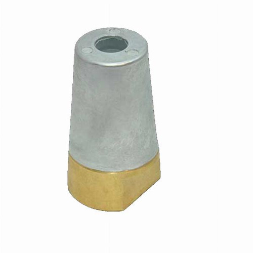 CAA Zinc Propeller Nut Anodes with Bronze Insert - Internal Hexagon