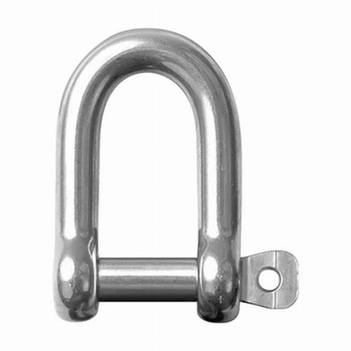 Ronstan Stainless Steel D Shackle, 5/16\" Pin, Coined Head with  Hole