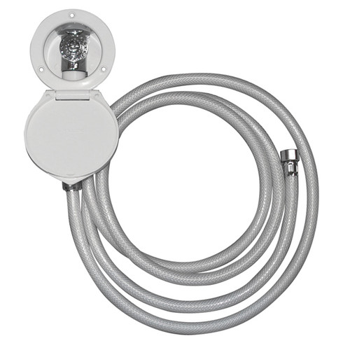 Shower box with hose nozzle kit - White
