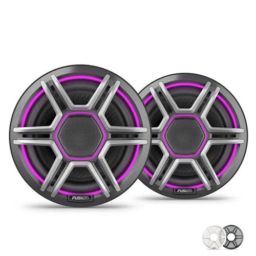 Fusion Apollo Speakers LED with Sports Grey Grilles