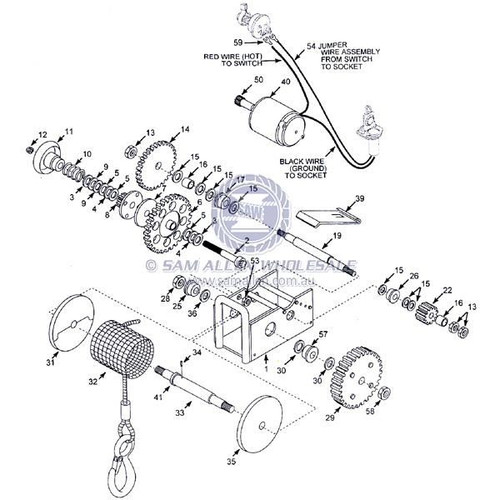 Powerwinch PW712a Parts