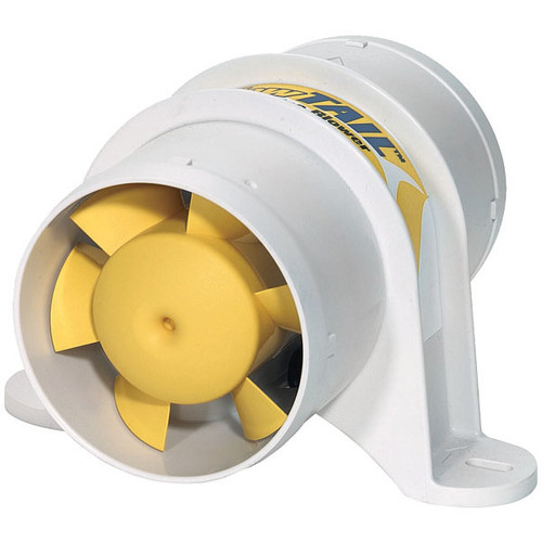 Shurflo r yellow tail in line blowers with Mounting Ties