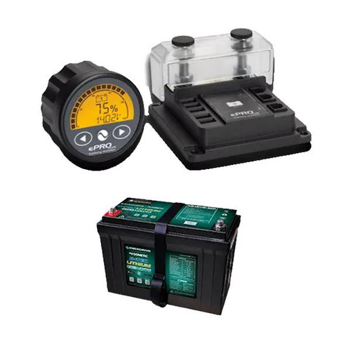 Enerdrive 100Ah BTEC Bundle including ePRO+ Battery Monitor