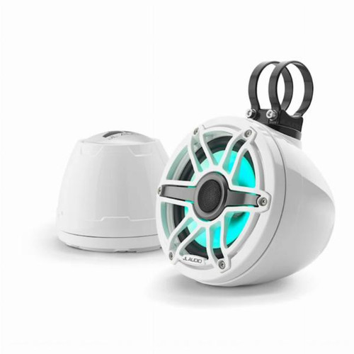 JL Audio VeX Enclosed System, M6 6.5" with LED and White Sport Grille (M6-650VEX-Gw-S-GwGw-i) JL Audio VeX Enclosed System, M6 6.5" with LED and White Sport Grille (M6-650VEX-Gw-S-GwGw-i)