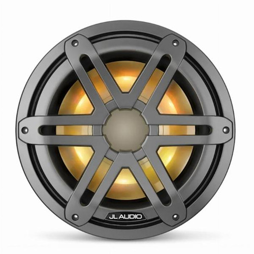 JL Audio M3 Marine Subwoofer, 10\" with LED and Grey Sport Grille JL Audio M3 Marine Subwoofer, 10\" with LED and Grey Sport Grille