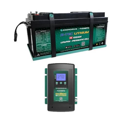 Enerdrive 150Ah 24V B-TEC Bundle including ePOWER 2430 Charger