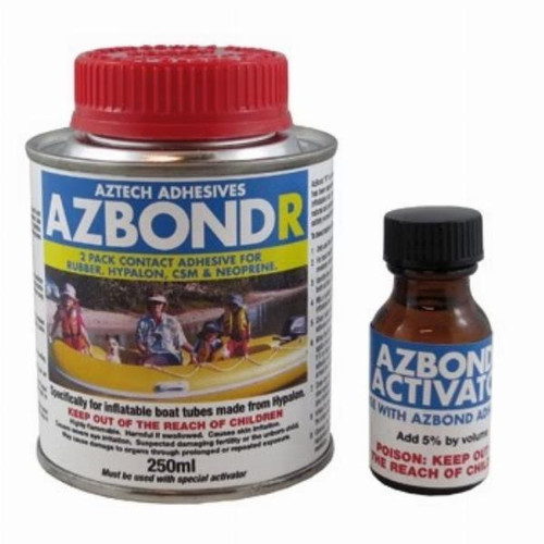 Azbond R - Contact Adhesive Kit for Hypalon & Neoprene Azbond R - Contact Adhesive Kit for Hypalon & Neoprene