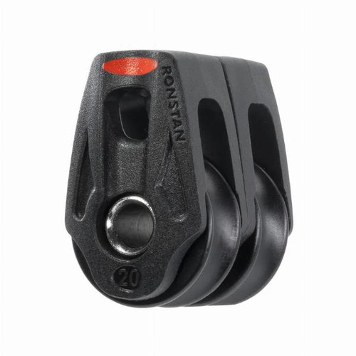 Ronstan Series 20 Ball Bearing Lashing Orbit Block, Double