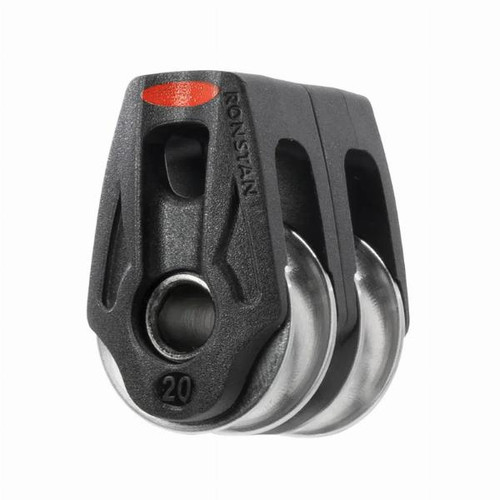 Ronstan Series 20 Ball Bearing HHL Lashing Orbit Block, Double