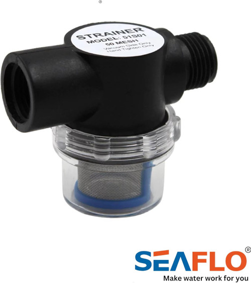 Seaflo Water Pump Inline Strainer Filter