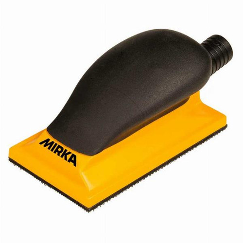 MIRKA Hand Sanding Block - 70x125mm, Yellow