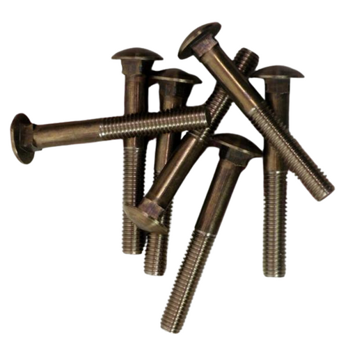 Silicon Bronze Coach Bolt 3/8" x 10"
