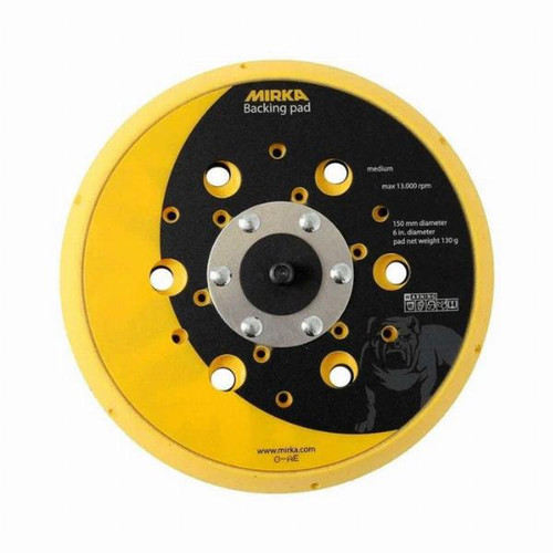 MIRKA Backing Pad for DEROS 150mm Sander - Medium