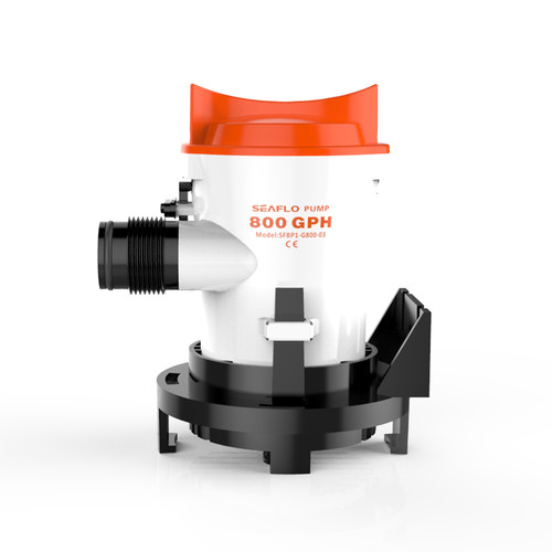 Seaflo 800 GPH Vertical Mounting Bracket Cartridge Bilge Pump