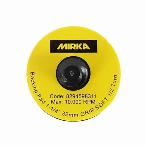 MIRKA Backing Pads Quick Lock - 32mm, 10 Pack