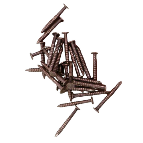 Flat Head Silicon Bronze Nails 20mm x 2mm