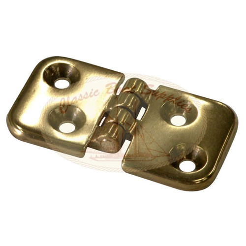 Brass Butt Hinge - Short - Polished