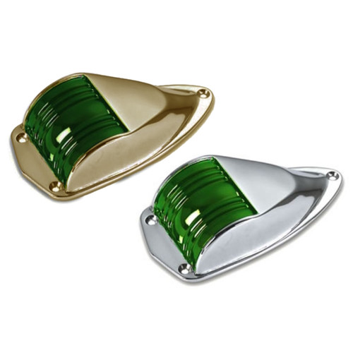 Brass Nav Light - Starboard