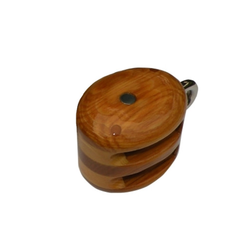 Davey Fixed Eye Wooden Block - Double