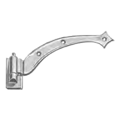 Davey Brass Hinge - Curved Lift-Off - 4"