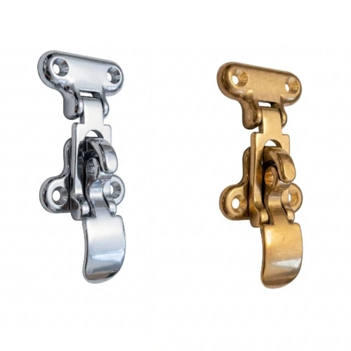 Brass Toggle Fastener - Vertical to Vertical for Padlock