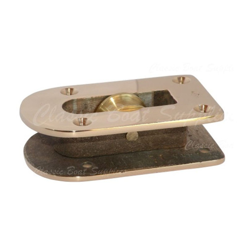 Davey Bronze Coaming Leads - Single Sheave