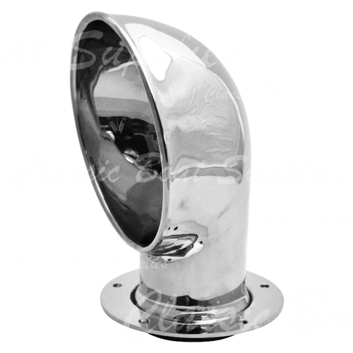 Davey Bronze Cowl Vent - Chrome-Plated Bronze