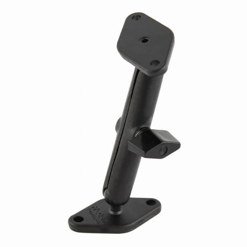 Ram Mounts Size A Double Ball Diamond Plate Mount