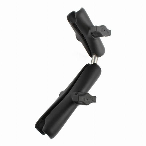 Ram Mounts Size B Double Socket Arm Adapter with Medium and Long Arms