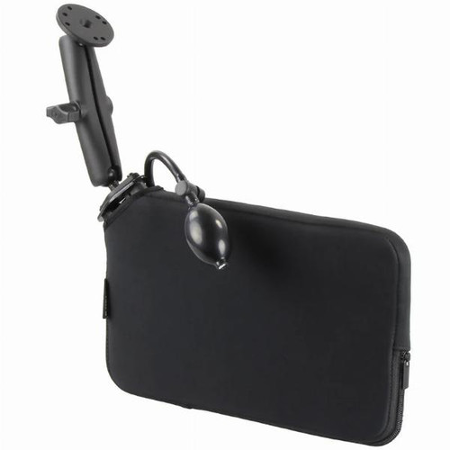 Ram Mounts Size B Tough-Wedge Mount with Round Plate and Expansion Pouch