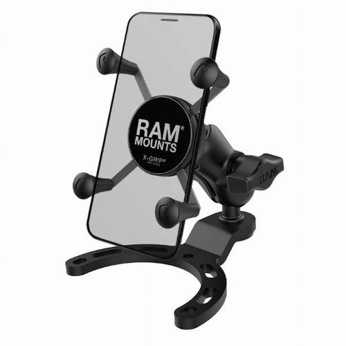 Ram Mount Size B X-Grip UN7 Phone Mount with Small Gas Tank Base