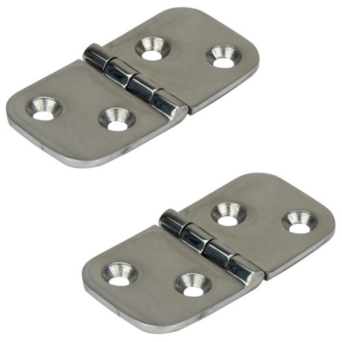 Cast low profile hinge - Pair