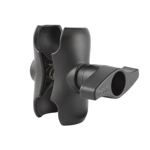 Ram Mounts Size D Short Double Socket Arm D Size (with Jam Nut)