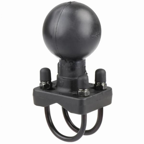 Ram Mounts D Double U-Bolt Ball Base for 1.25" - 1.5" Rails