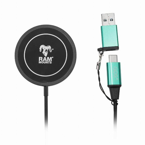 Ram Mounts Qi2 15W Wireless Charger Puck