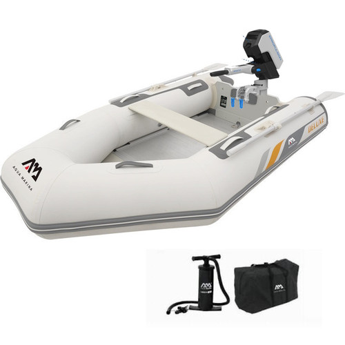 Inflatable Boat with ePropulsion Spirit 2 Electric Outboard