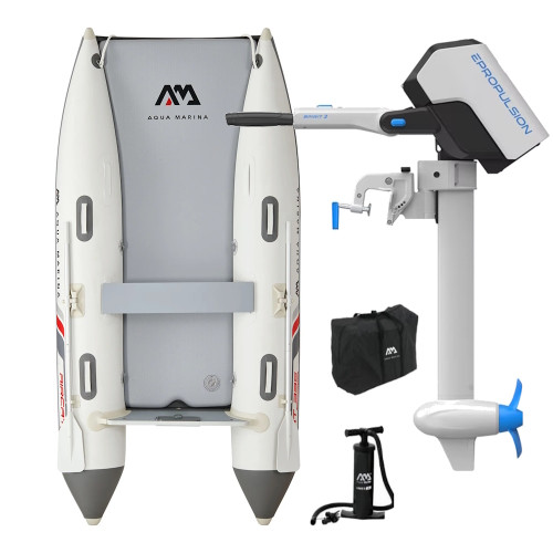 Aqua Marina AIRCAT Inflatable & ePropulsion Spirit 2 Outboard Package