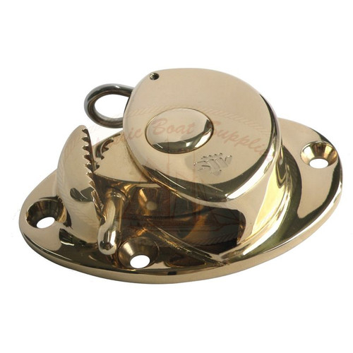 Wilmex Bronze Jamming Cam Cleat - Starboard
