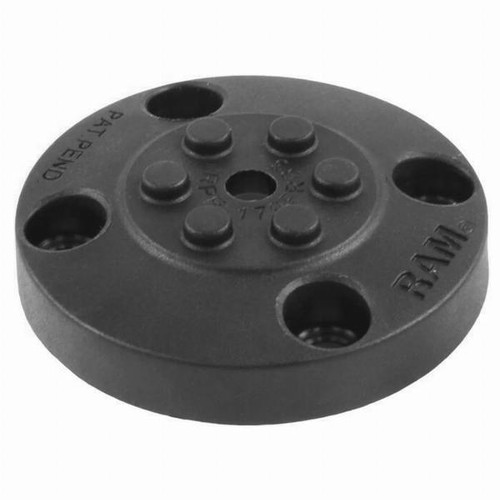 Ram Mounts Pin-Lock 4-Hole AMPS Round Plate Adapter