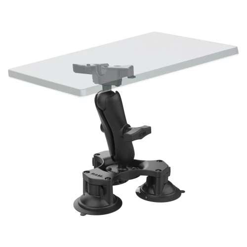 Ram Mounts Size C Triple Suction Heavy Duty Mount for Starlink Mini