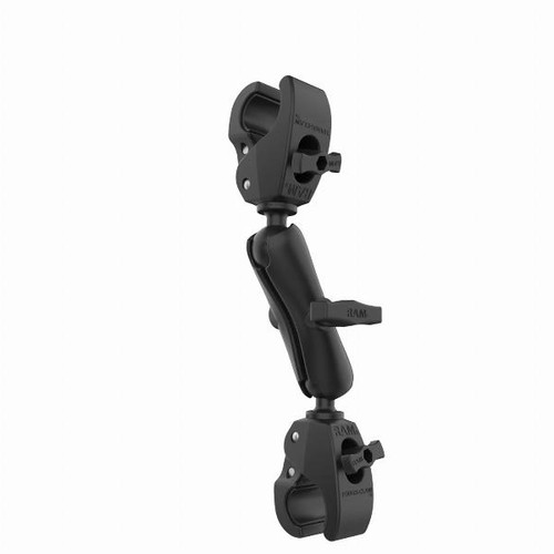 Ram Mounts Size C Trolling Motor Stabiliser with Tough-Claw 1 - 1.6\" Clamp Bases