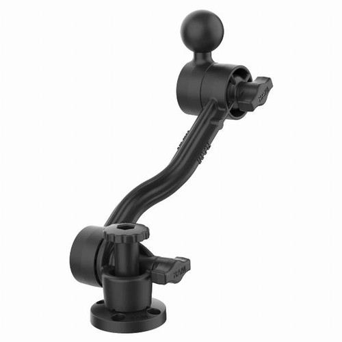 Ram Mounts Size C Plastic Drill-Down Ratchet Arm with Ball