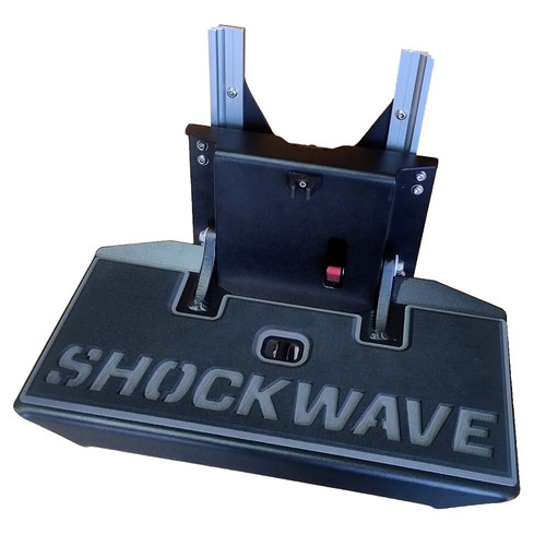Shockwave Bulkhead Mount Adjustable Footrest