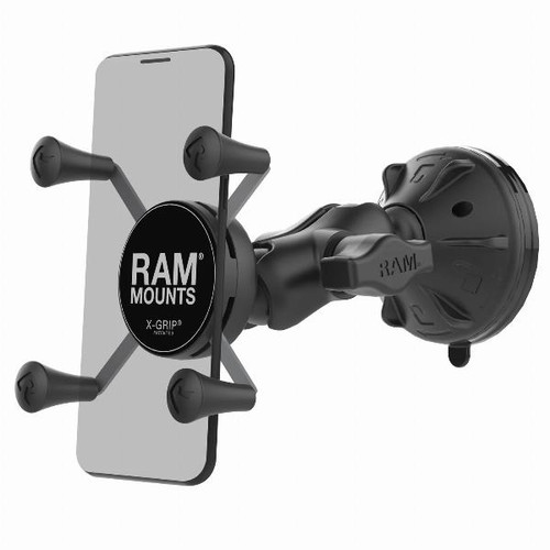 Ram Mounts Size B UN7 X-Grip with Low Profile Suction and Short Arm